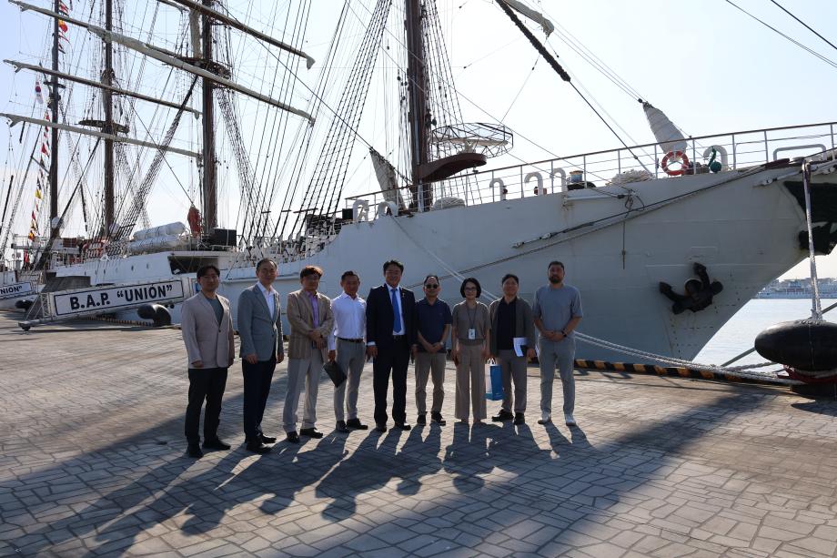 KIOST Visits BAP "Union", a training ship of the Peruvian Navy_image1